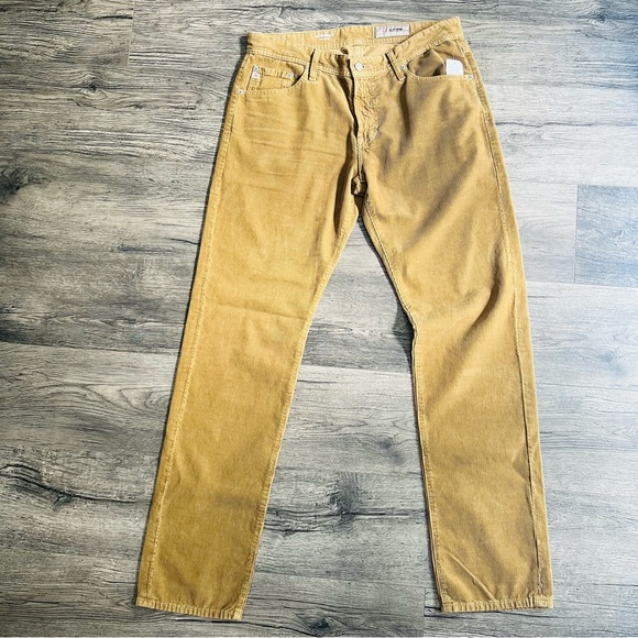 NWT AG Adriano Goldschmied, Mens, The Graduate Tailored Corduroy 1174FVC, 32R